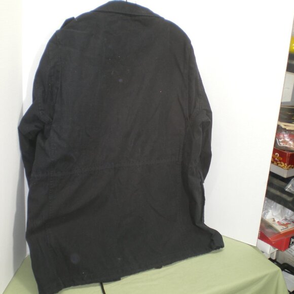 Arizona Jean Company Black Long Light Zippered Jacket, Size XL - Picture 3 of 11